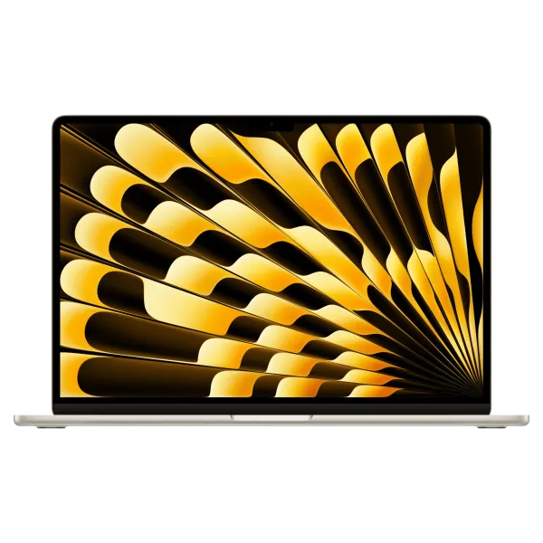 Apple MacBook Air 15" (15-inch, 2024) - M3 chip with 8-core CPU and 10-core GPU - 16 GB - 256 GB - Yıldız ışığı - 1