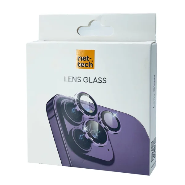 Nettech Apple iPhone 12 Pro Max Uyumlu Alüminyum Seri Kamera Cam Koruyucu (Siyah) NT-103528 - 2