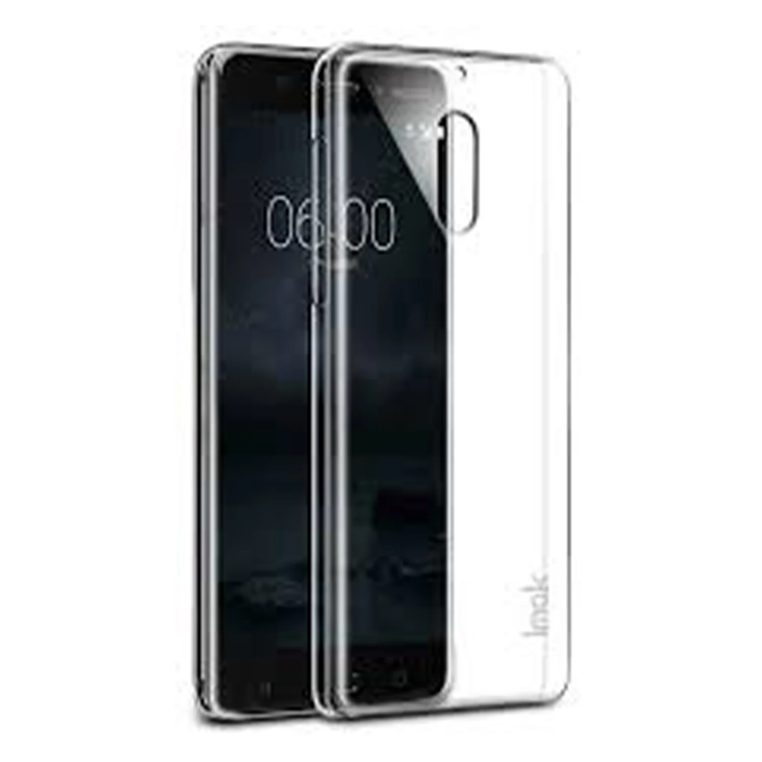 Nettech Nokia 6 Uyumlu Şeffaf Seri Arka Koruma Kılıf (Şeffaf) VR-6331