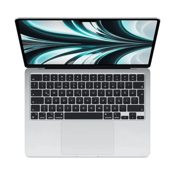 Apple MacBook Air 13.6 inch (13.6-inch, 2022) - 2.42 GHz M2 8GPU - 8 GB - 256 GB - Gümüş - 2