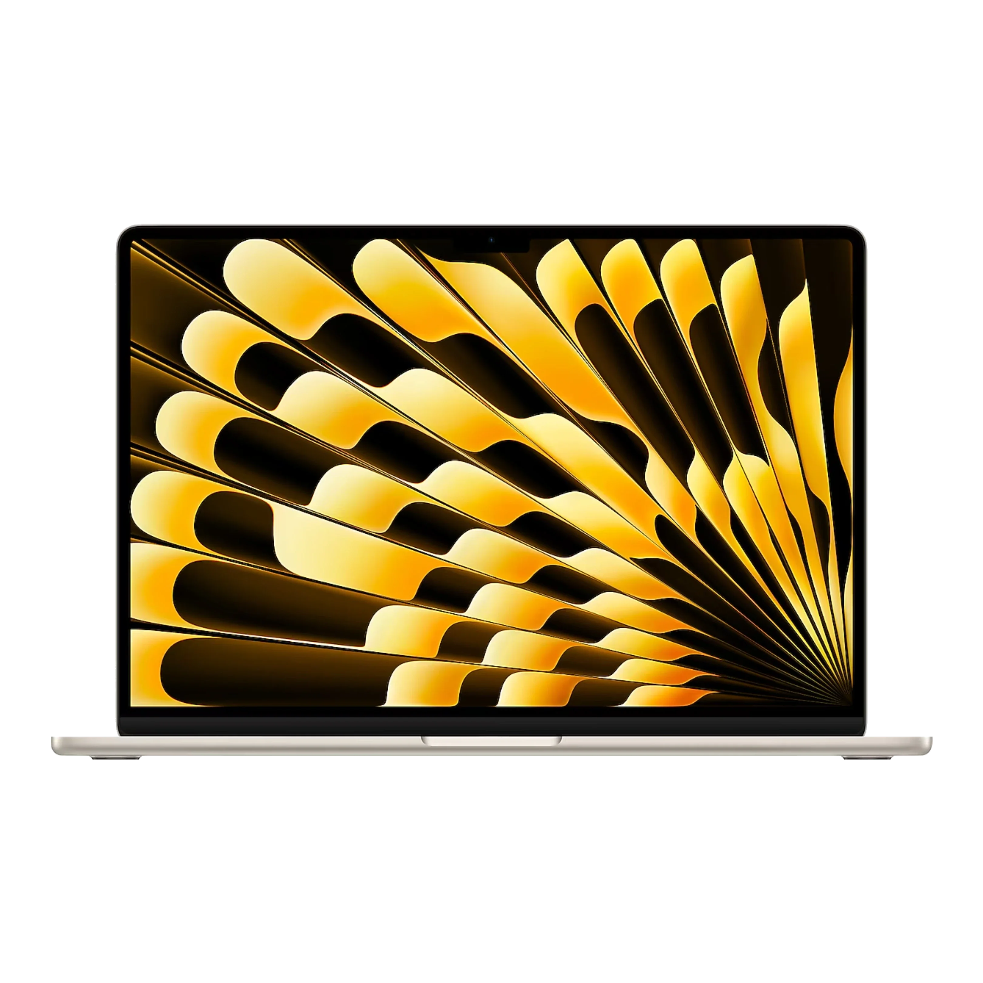 Apple MacBook Air 15" (15-inch, 2024) - M3 chip with 8-core CPU and 10-core GPU - 16 GB - 256 GB - Yıldız ışığı