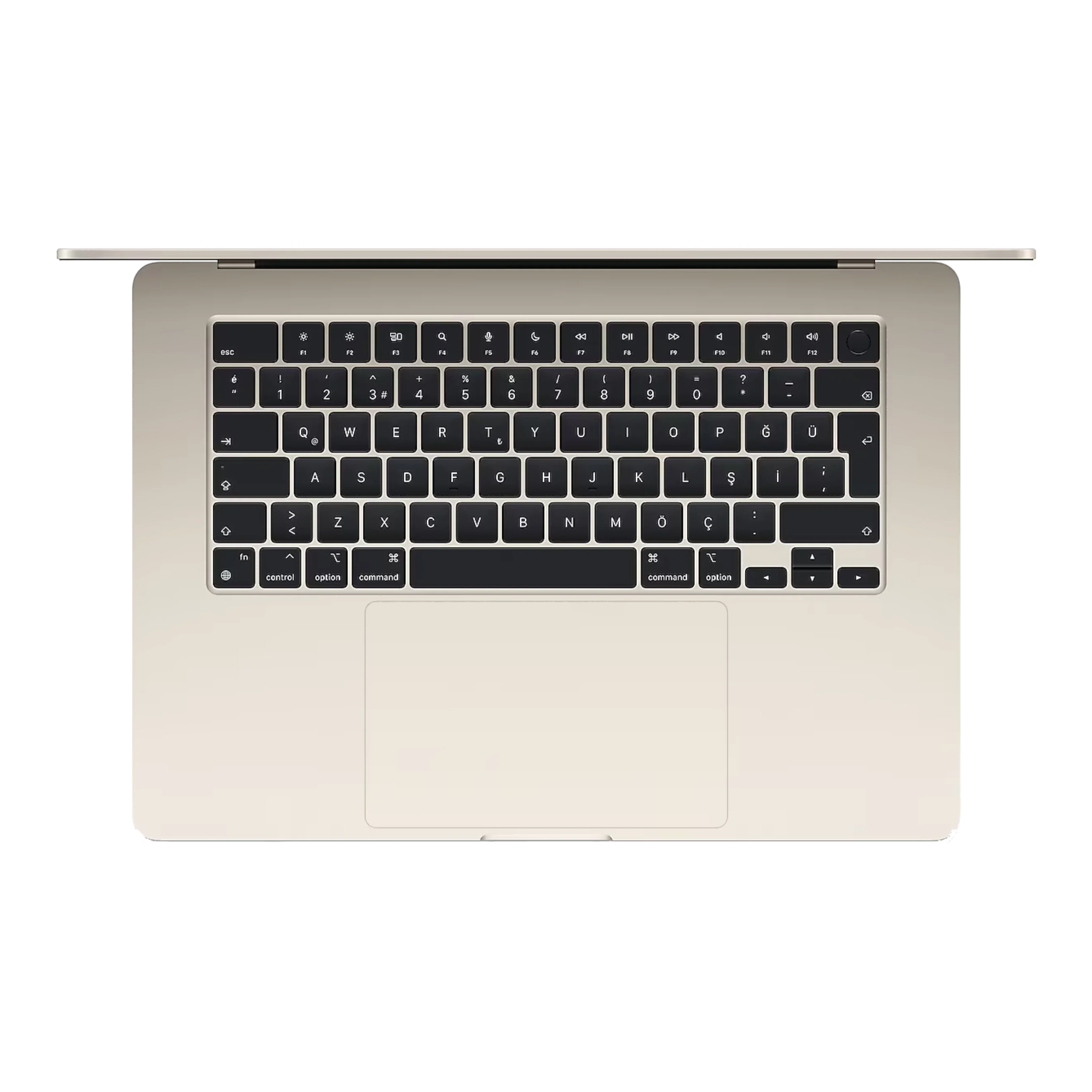 Apple MacBook Air 15" (15-inch, 2024) - M3 chip with 8-core CPU and 10-core GPU - 16 GB - 256 GB - Yıldız ışığı