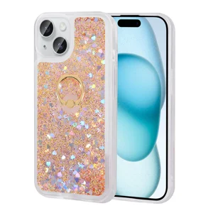 Apple iPhone 15 Plus Kılıf Zore Milce Kapak - Gold
