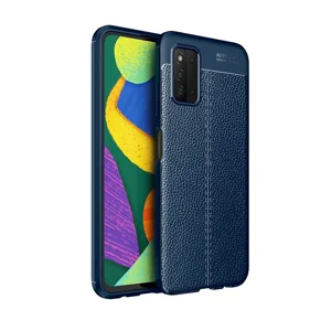 Galaxy A03S Kılıf Zore Niss Silikon Kapak - Lacivert