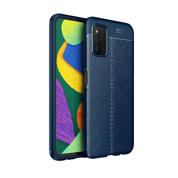Galaxy A03S Kılıf Zore Niss Silikon Kapak - Lacivert - 1