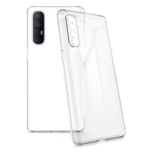 Baseus Oppo Reno 3 Pro Uyumlu Tıpalı Şeffaf Seri Arka Koruma Kılıf (Şeffaf) NT-79608