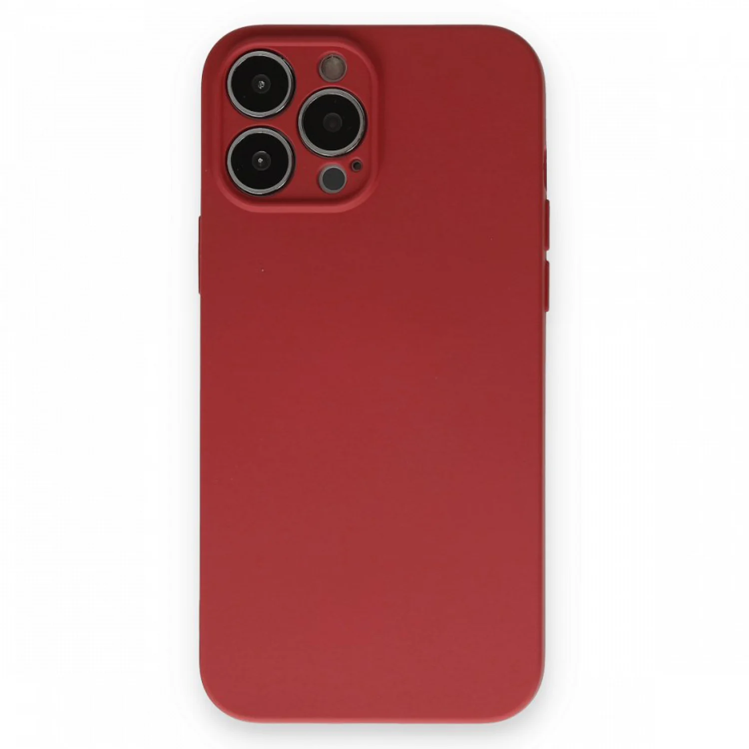 Nettech Apple iPhone 12 Pro Max Uyumlu Nano Arka Koruma Kılıf (Mürdüm) NT-87250