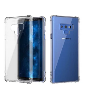 Galaxy Note 9 Kılıf Zore Nitro Anti Shock Silikon - Renksiz