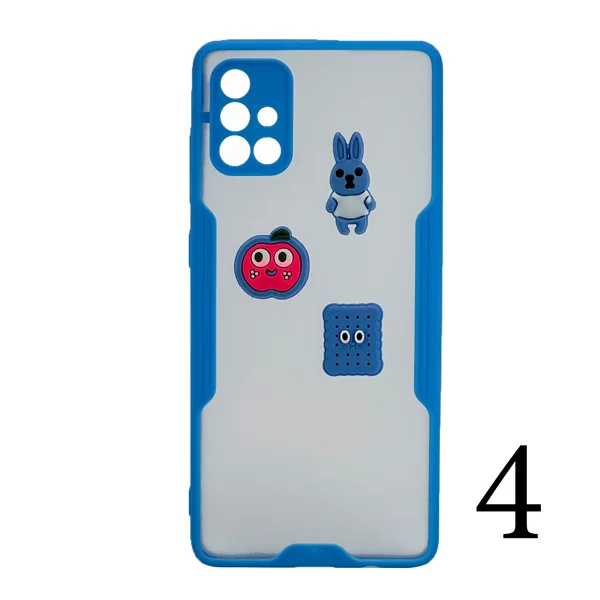 Nettech Samsung Galaxy A71 Uyumlu Maskot Seri Arka Koruma Kılıf (Karışık Renk) NT-106245 - 4