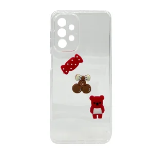 Nettech Samsung Galaxy A53 5G Uyumlu Maskot Seri Arka Koruma Kılıf (Şeffaf) NT-106173