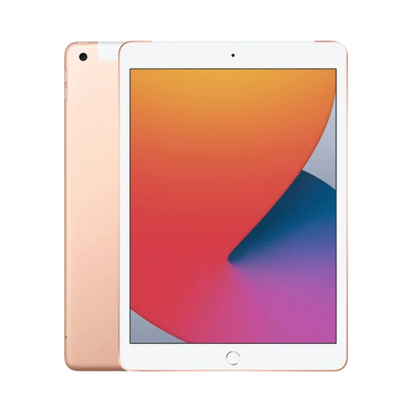 Apple iPad (8. Nesil) - 32 GB - 10.2" - Cellular - Altın - 1