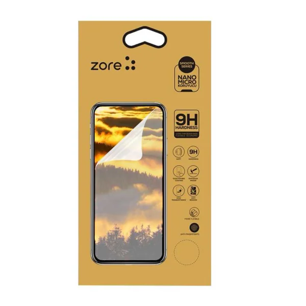 Apple iPhone XS Max 6.5 Zore Nano Micro Temperli Ekran Koruyucu - 1