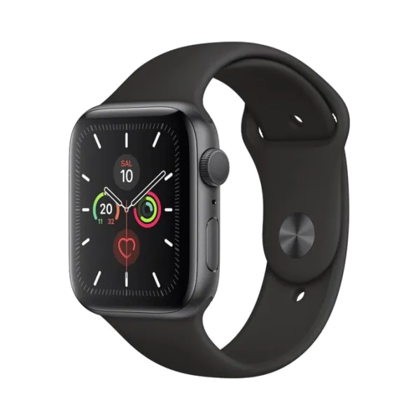 Apple Watch Series 5 - Alüminyum - 44mm - GPS - Gece yarısı