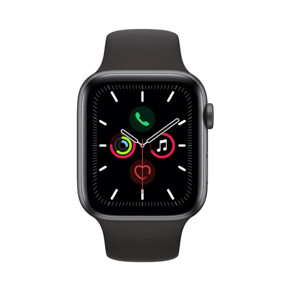 Apple Watch Series 5 - Alüminyum - 44mm - GPS - Gece yarısı
