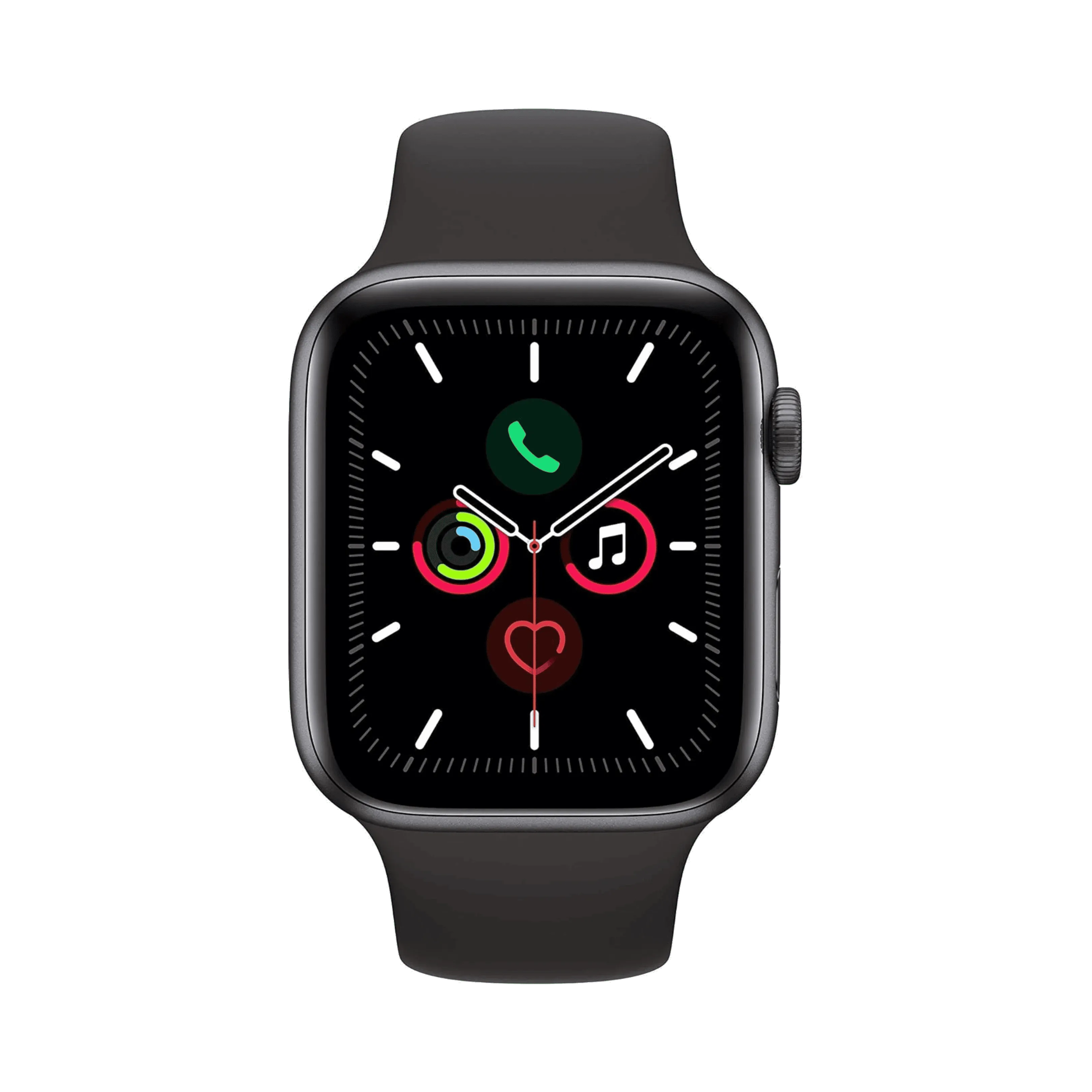 Apple Watch Series 5 Alüminyum 44mm GPS Gece yarısı - Getmobil