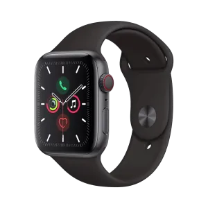 Apple Watch Series 5 - Alüminyum - 44mm - Cellular - Gece yarısı