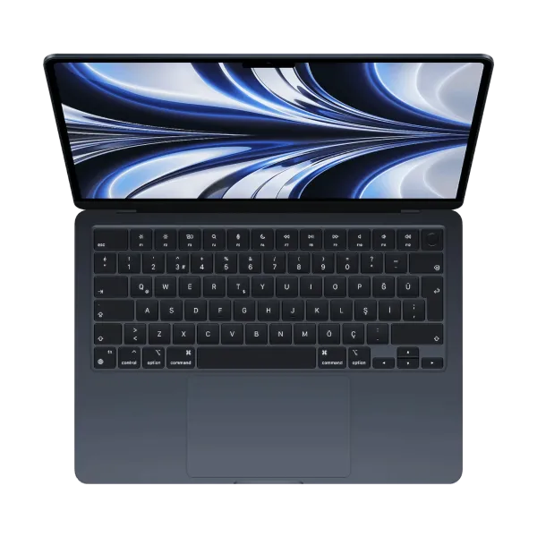 Apple MacBook Air 13.6 inch (13.6-inch, 2022) - 2.42 GHz M2 10GPU - 8 GB - 256 GB - Gece yarısı