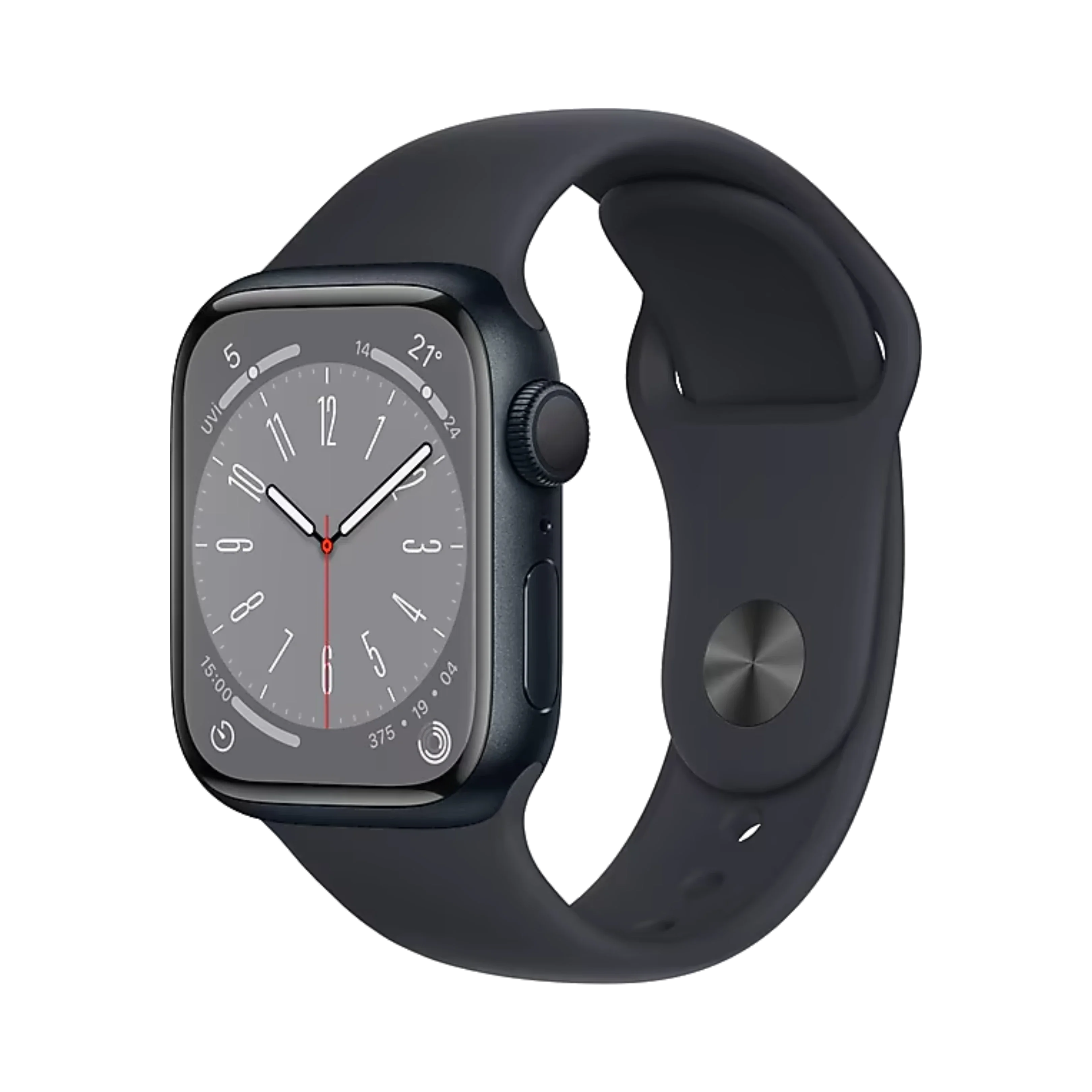 Apple Watch Series 8 - Alüminyum - 41mm - GPS - Gece yarısı
