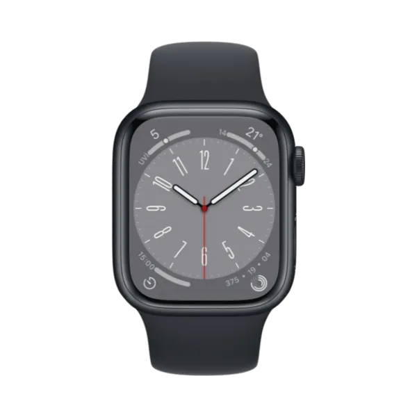 Apple Watch Series 8 - Alüminyum - 41mm - GPS - Gece yarısı