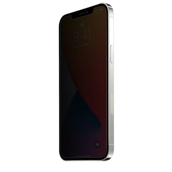 Nettech Apple iPhone 12 Pro Max Uyumlu Ön Koruma Hayalet Seramik Nano Ekran Koruyucu (Siyah) NT-95545 - 2