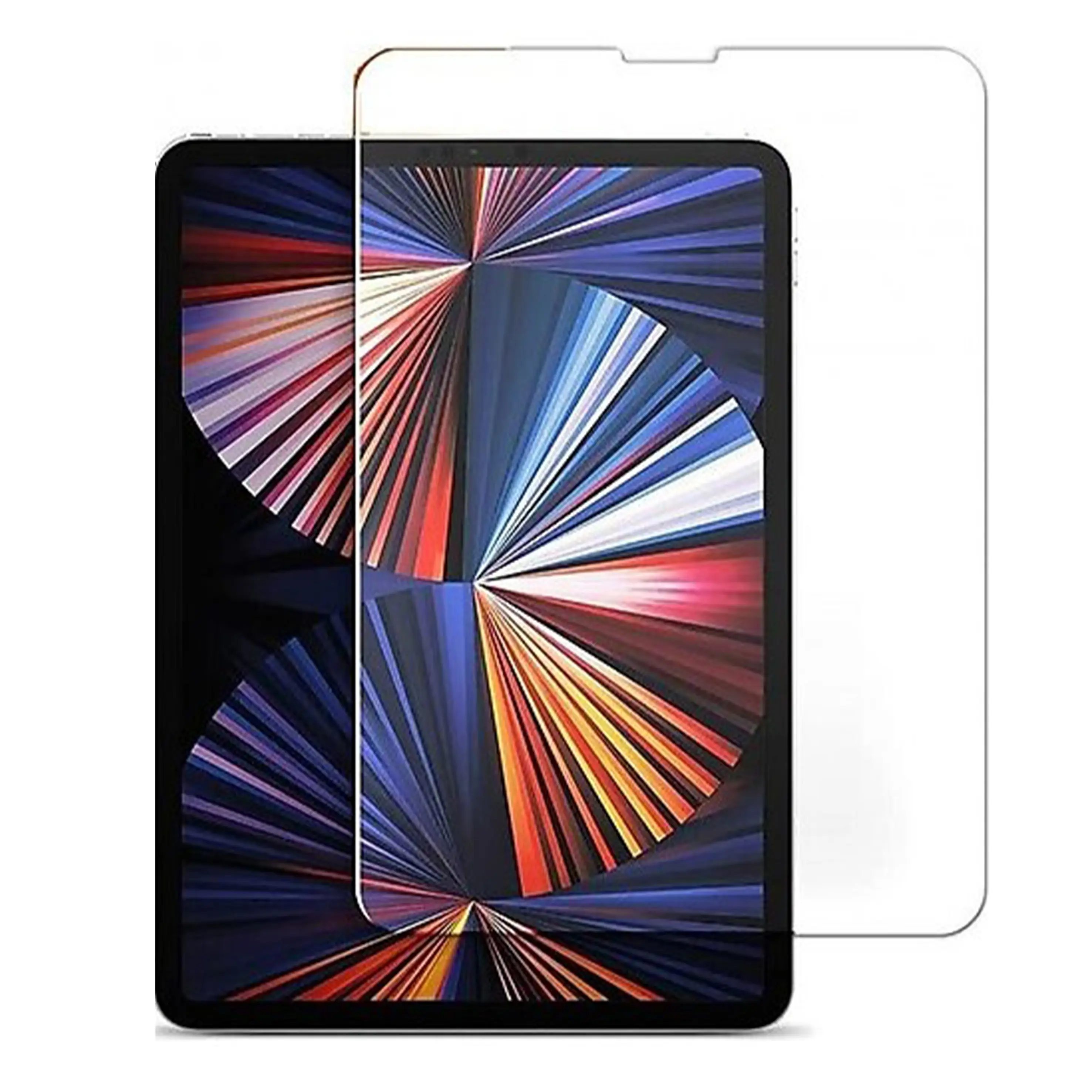Nettech Apple iPad Pro 12.9 inç 5.Nesil Uyumlu Ön Koruma Cam Ekran Koruyucu (Şeffaf) NT-104377