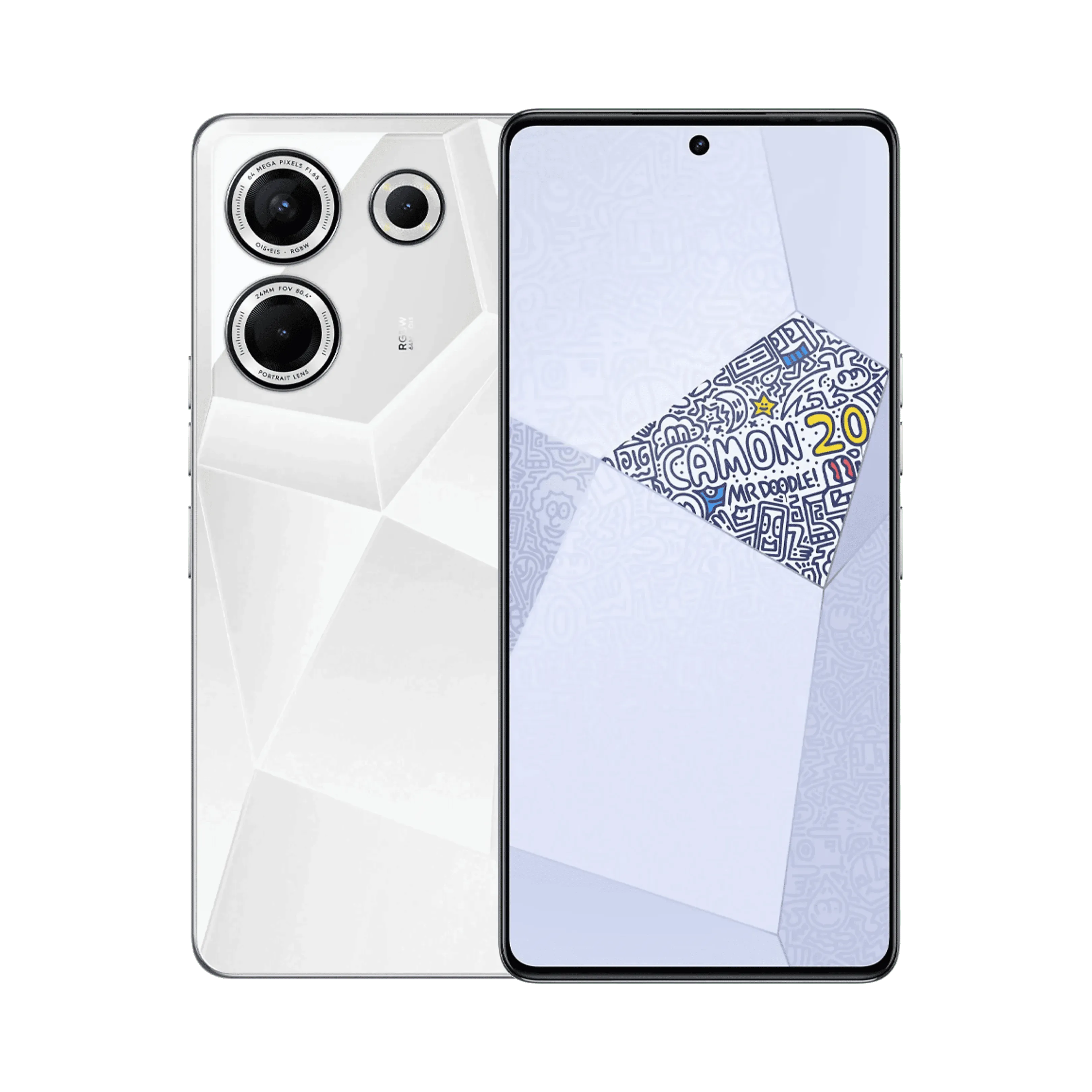 Tecno Camon 20 Pro 5G - 256 GB - Beyaz