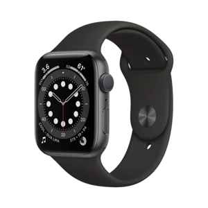 Apple Watch Series 6 - Alüminyum - 44mm - GPS - Gece yarısı