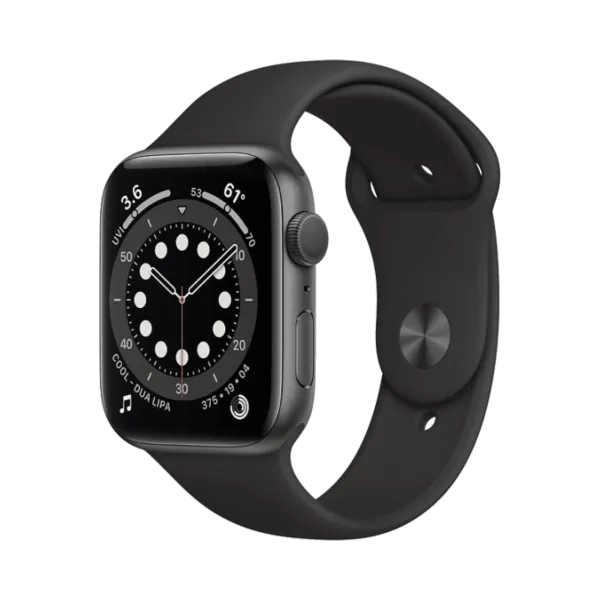 Apple Watch Series 6 - Alüminyum - 44mm - GPS - Gece yarısı