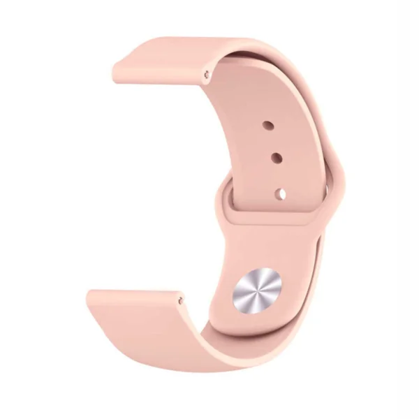 Nettech Oppo Watch 46 mm Uyumlu Silikon Kordon (Pembe) NT-96826 - 2