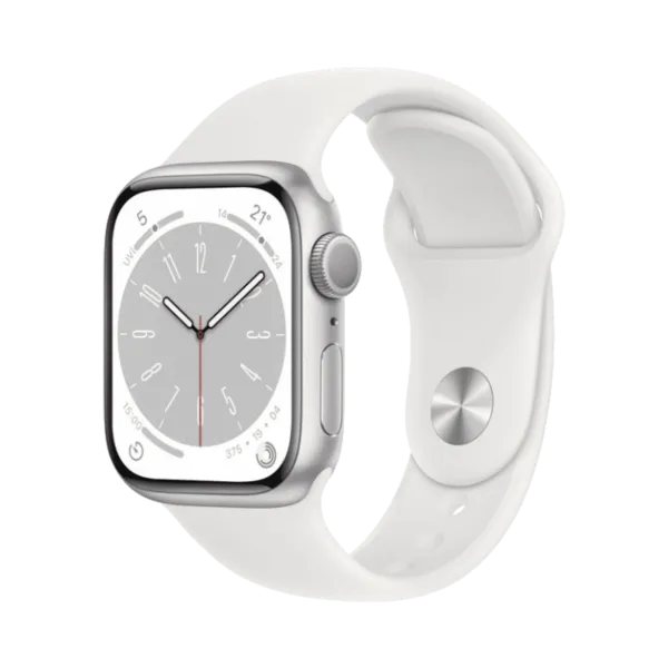 Apple Watch Series 8 - Alüminyum - 41mm - GPS - Gümüş - 1