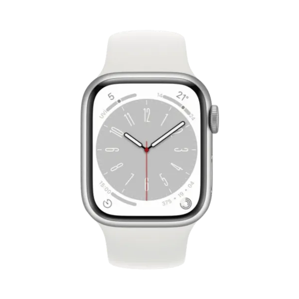 Apple Watch Series 8 - Alüminyum - 41mm - GPS - Gümüş - 2