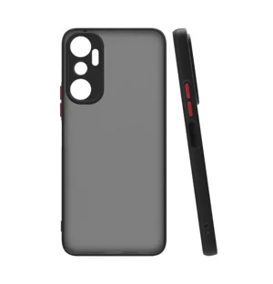 İnfinix Hot 20 Kılıf Zore Hux Kapak - Siyah