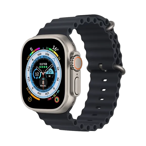 Apple Watch Ultra - Titanyum - 49mm - GPS - Gümüş - 1
