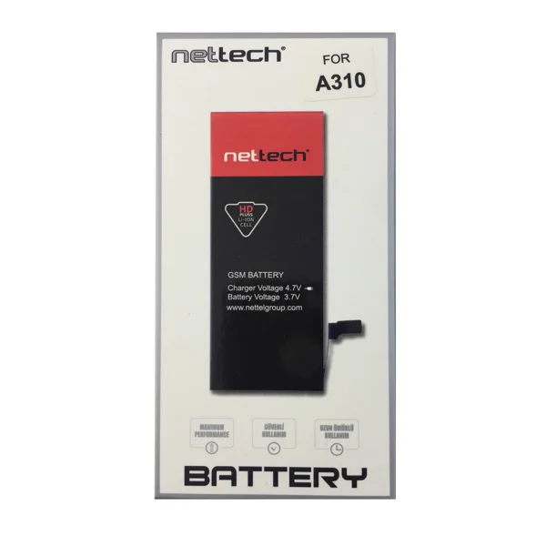 Teknonet Samsung Galaxy A310 A3 2016 Uyumlu Nettech 1700 MAh Batarya NT-14700 - 5