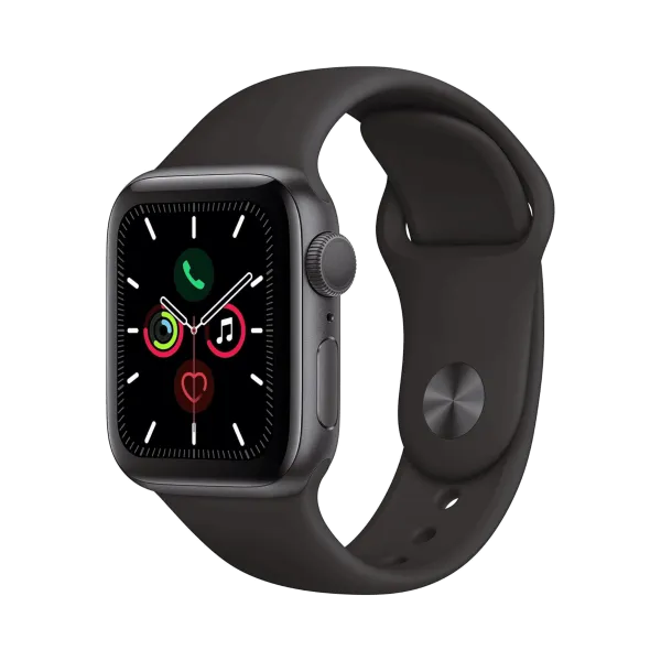 Apple Watch Series 5 - Alüminyum - 40mm - GPS - Gece yarısı