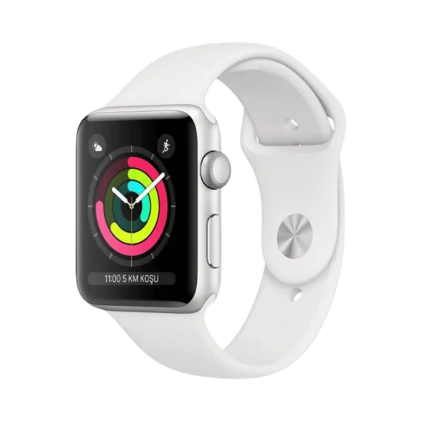 Apple Watch Series 3 - Alüminyum - 38mm - GPS - Gümüş - 1