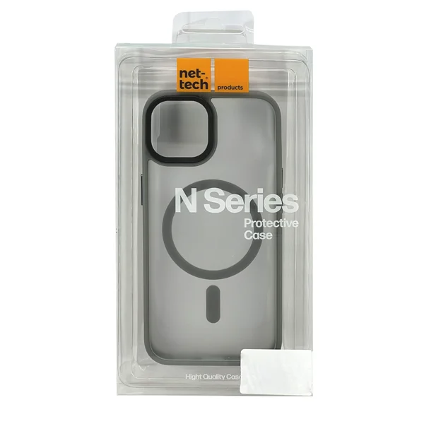 Nettech Apple iPhone 11 Uyumlu Mat Renkli MagSafe Arka Koruma Kılıf (Gri) NT-104728 - 3