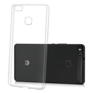Nettech Huawei P9 Lite Uyumlu Şeffaf Seri Arka Koruma Kılıf (Şeffaf) VR-6490
