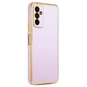 Galaxy M23 Kılıf Zore Bark Kapak - Lila