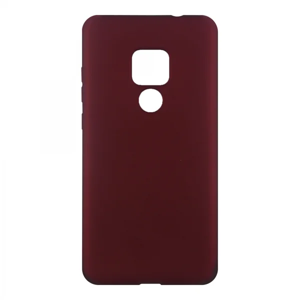 Nettech Huawei Mate 20 Uyumlu Suide Arka Koruma Kılıf (Bordo) VR-11719 - 1