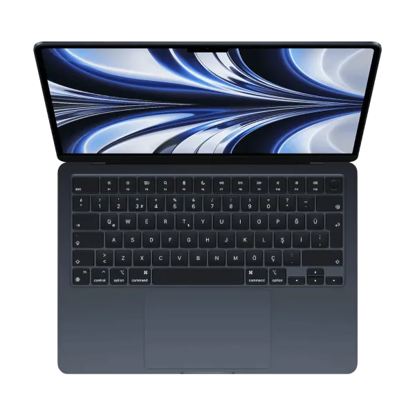 Apple MacBook Air 13.6 inch (13.6-inch, 2022) - 2.42 GHz M2 10GPU - 16 GB - 512 GB - Gece yarısı - 2