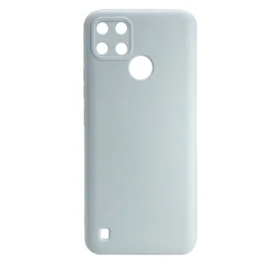 Nettech Realme C25Y Uyumlu Lansman Seri Arka Koruma Kılıf (Beyaz) NT-100160