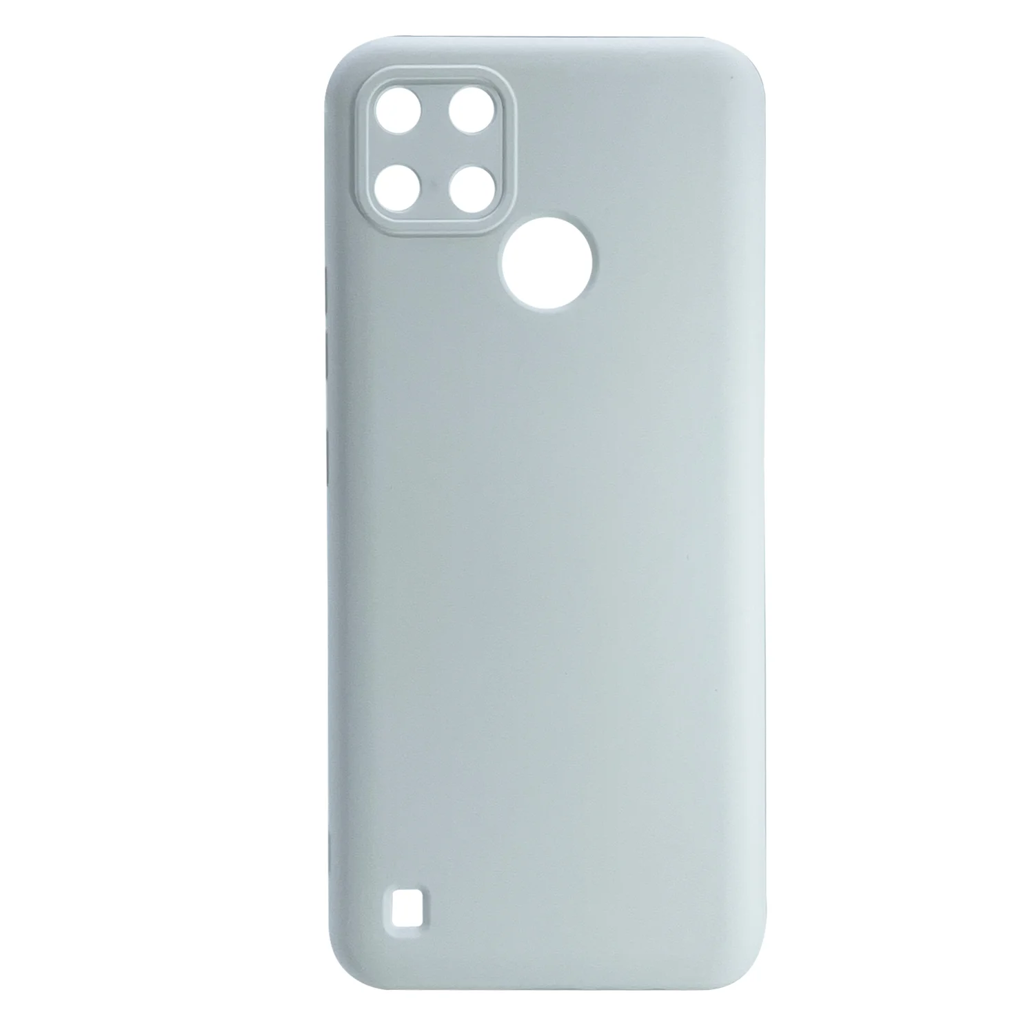 Nettech Realme C25Y Uyumlu Lansman Seri Arka Koruma Kılıf (Beyaz) NT-100160