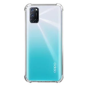 Nettech Oppo A72 Uyumlu Rarroz Seri Arka Koruma Kılıf (Şeffaf) NT-88073
