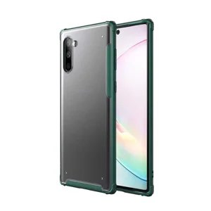 Galaxy Note 10 Kılıf Zore Volks Kapak - Koyu Yeşil