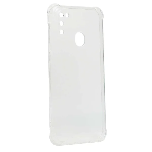 Galaxy M21 Kılıf Zore Kamera Korumalı Nitro Anti Shock Silikon - Renksiz - 1