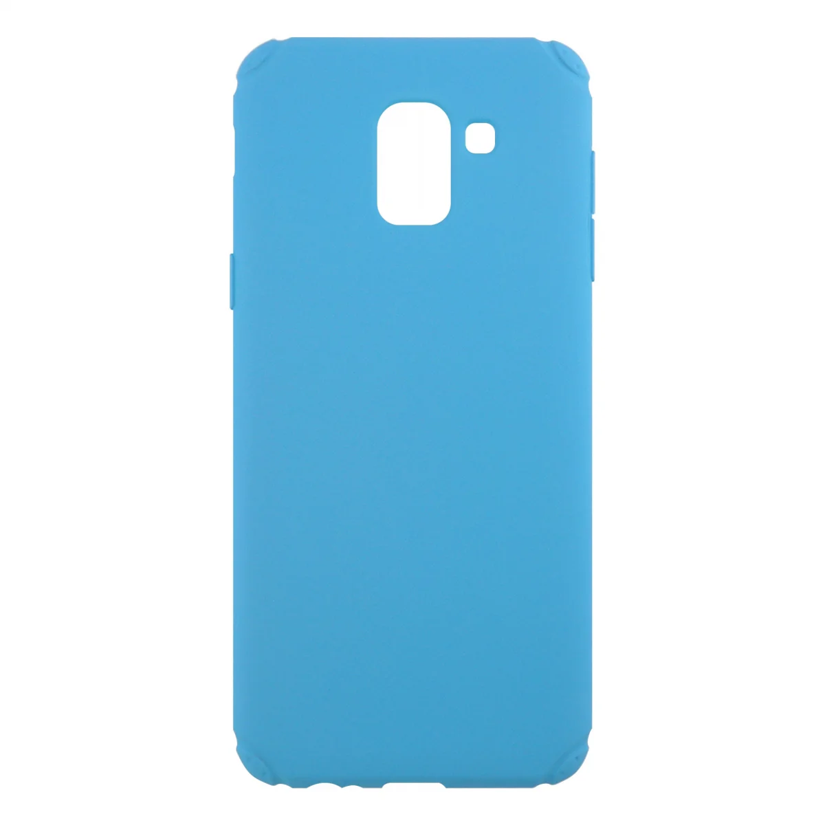 Nettech Samsung Galaxy J600 J6 Uyumlu Plane Seri Arka Koruma Kılıf (Mavi) VR-11596