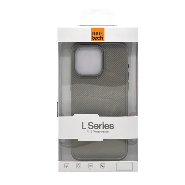 Nettech Apple iPhone 15 Pro Uyumlu NT-N039 Arka Koruma Kılıf (Gri) NT-108026 - 3