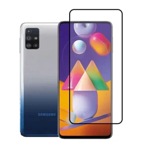 Nettech Samsung Galaxy M31S Uyumlu Ön Koruma Mat Seramik Nano Ekran Koruyucu (Siyah) NT-88598