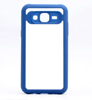 Galaxy J5 Kılıf Zore Buttom Kapak - Mavi